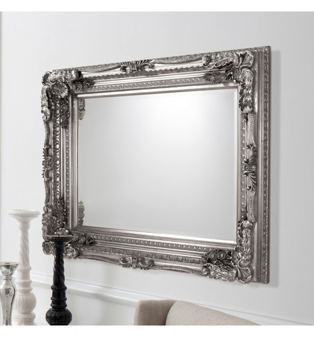 Beauleigh Wall Mirror, Silver