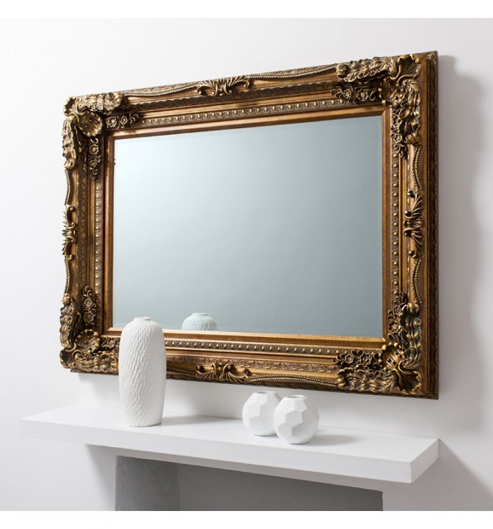 Beauleigh Wall Mirror, Gold