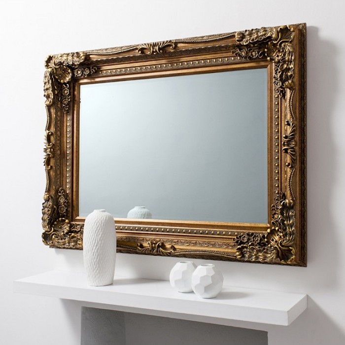 Beauleigh Wall Mirror, Gold