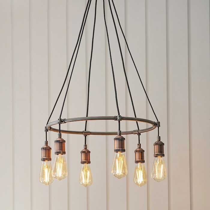 Toby 6 Light Pendant