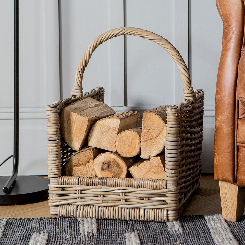 Rasma Log Basket