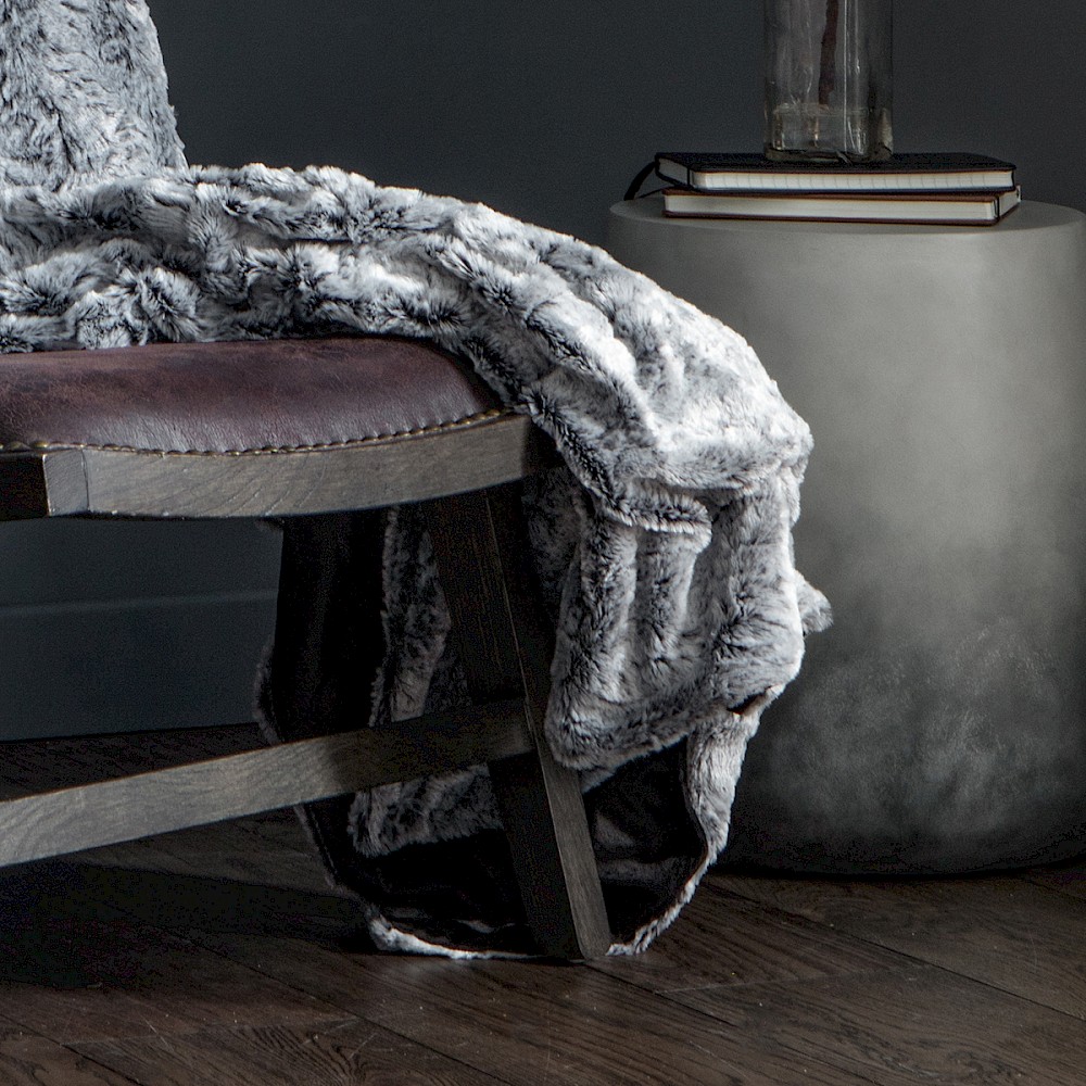 Highbury Fur Throw