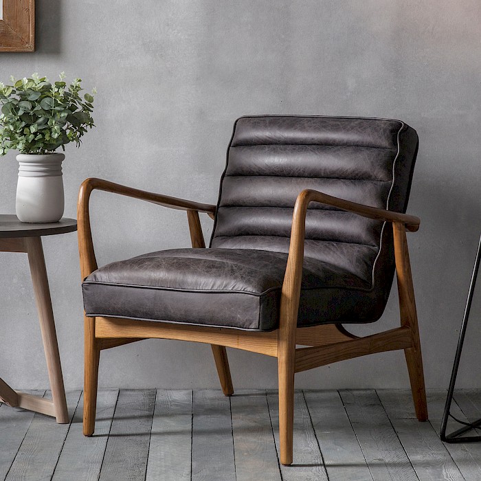 Digby Armchair, Antique Ebony