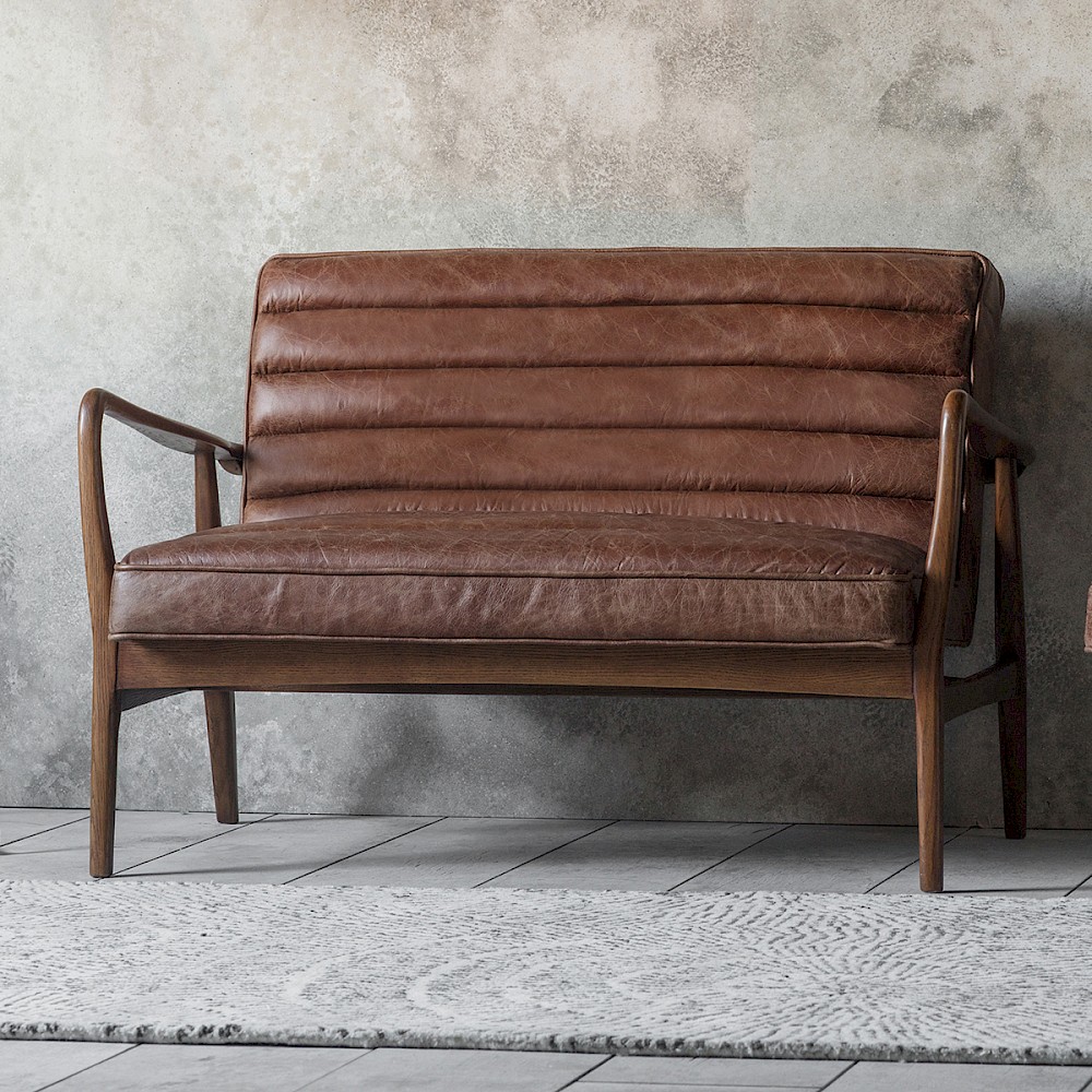 Digby 2 Seater Sofa, Brown