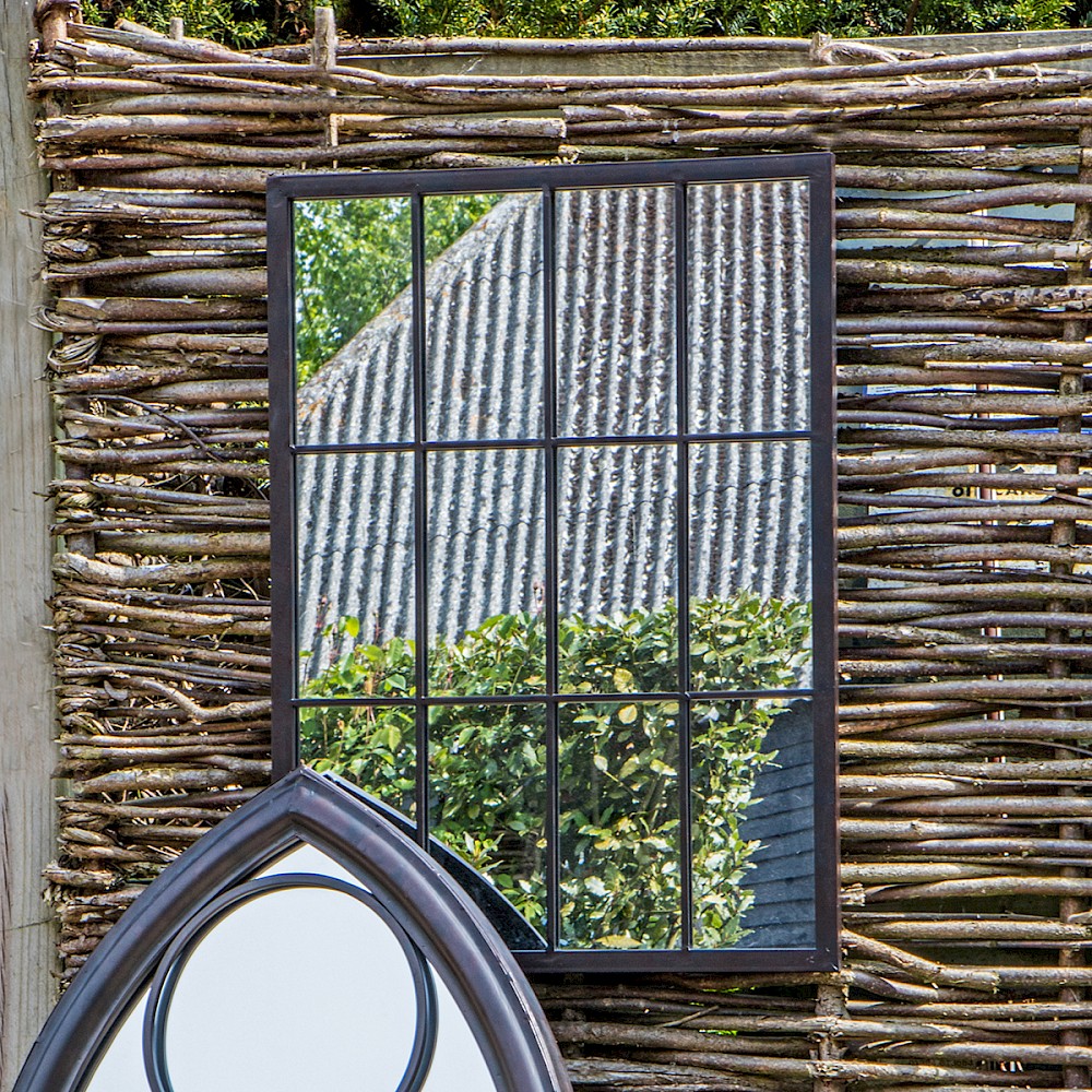 Botanic Noir Outdoor Mirror