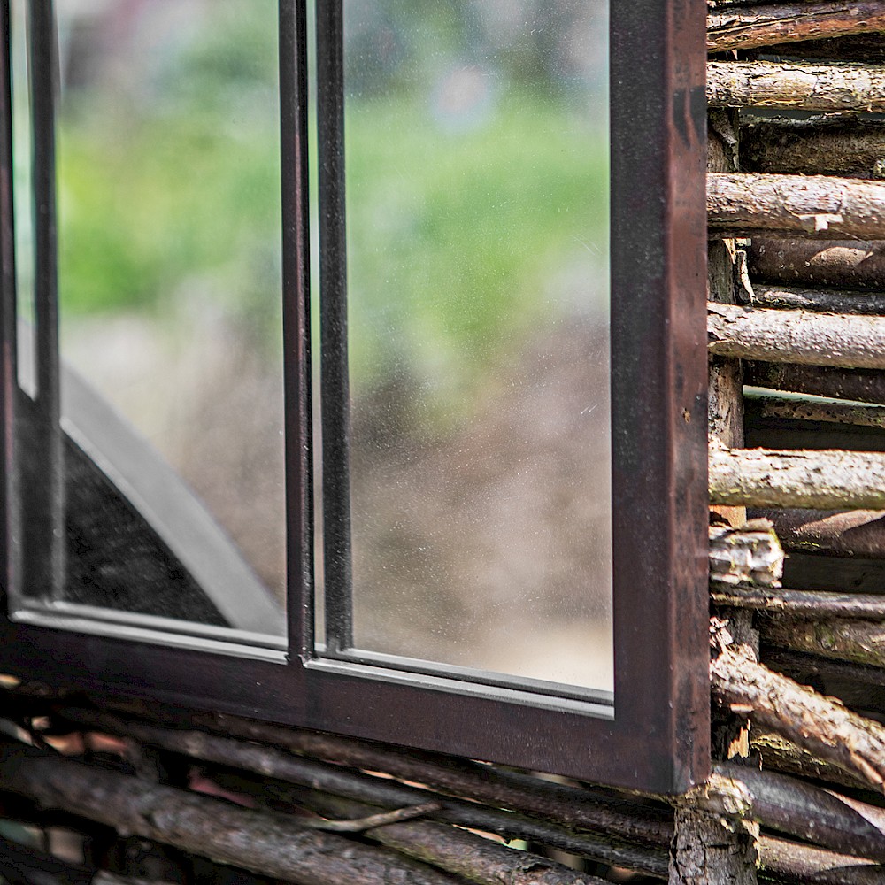 Botanic Noir Outdoor Mirror