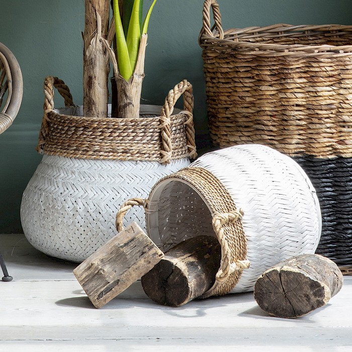 India Basket  (Set of Two)