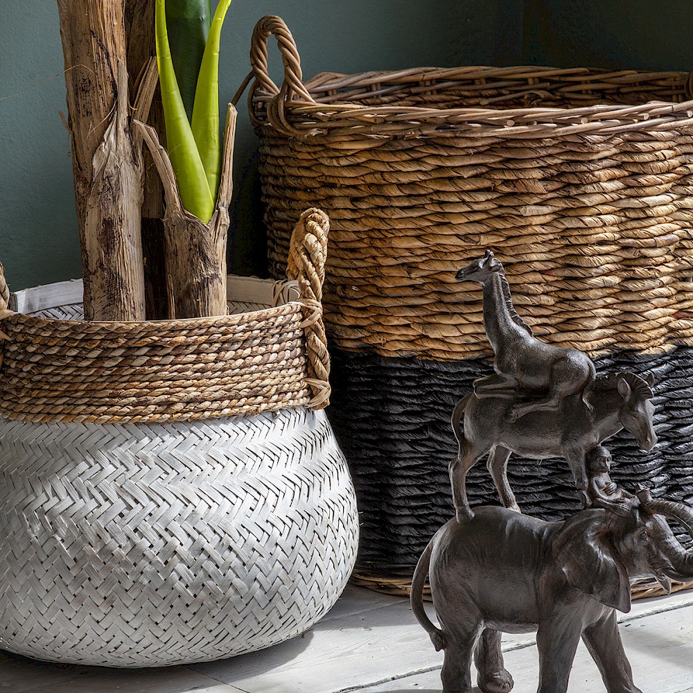 India Basket  (Set of Two)